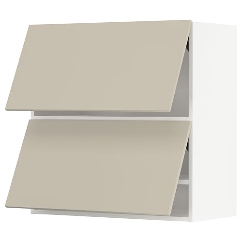 ProTuning METOD Wandkabine Horizo 2 Türen mit Push-Open, Weiß/Havstorp Beige, 80x80 cm ProTuning METOD Wandkabine Horizo 2 Türen mit Push-Open, Weiß/Havstorp Beige, 80x80 cm von ProTuning