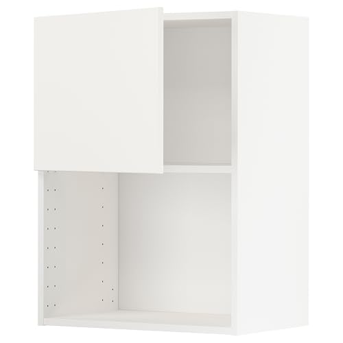 ProTuning METOD Wandschrank für Mikrowelle, Weiß/Voxtorp Mattweiß, 60x80 cm von ProTuning