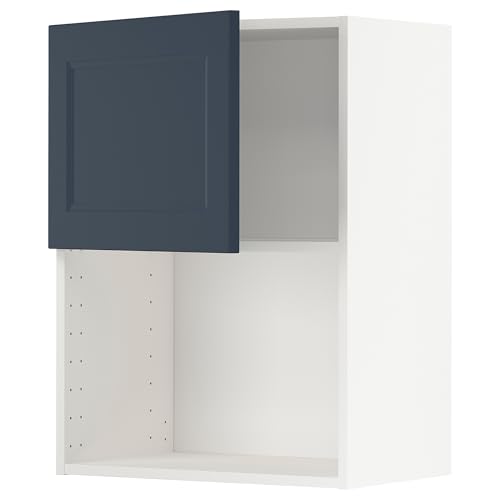 ProTuning METOD Wandschrank für Mikrowelle, Weiß Axstad/Blau matt, 60x80 cm von ProTuning