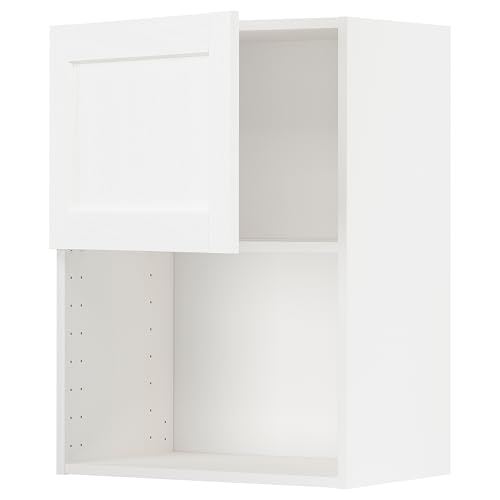 ProTuning METOD Wandschrank für Mikrowelle, Weiß Enköping/Weiß Holzoptik, 60x80 cm von ProTuning