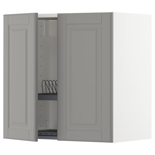 ProTuning METOD Wandschrank mit Abtropfgestell/2 Türen, Weiß/Bodbyn Grau, 60x60 cm ProTuning METOD Wandschrank mit Abtropfgestell/2 Türen, Weiß/Bodbyn Grau, 60x60 cm von ProTuning