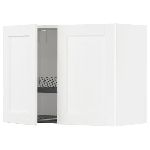 ProTuning METOD Wandschrank mit Abtropfgestell/2 Türen, Weiß Enköping/Weiß Holzoptik, 80x60 cm ProTuning METOD Wandschrank mit Abtropfgestell/2 Türen, Weiß Enköping/Weiß Holzoptik, 80x60 cm von ProTuning
