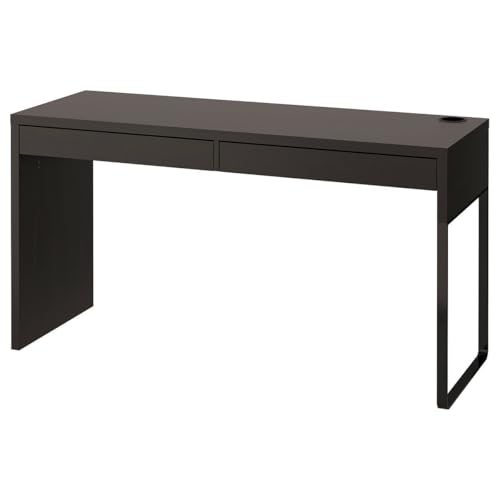 ProTuning MICKE Schreibtisch/Tisch Schwarz-Braun (142x50x75cm) von ProTuning