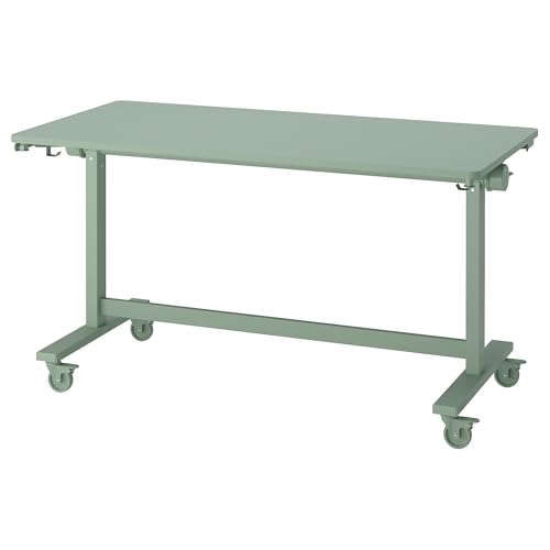 ProTuning MITTZON Klapptisch mit Rollen, 140x70 cm, grün von ProTuning