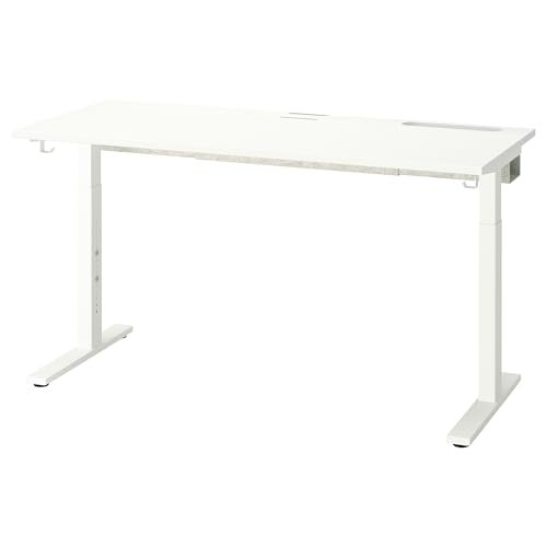 ProTuning MITTZON Schreibtisch, 140x60 cm, weiß von ProTuning