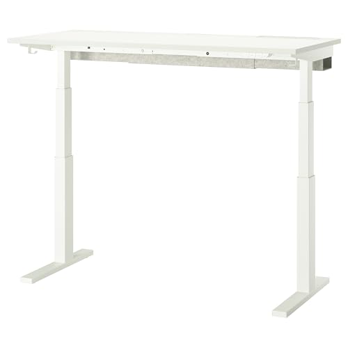 ProTuning MITTZON Schreibtischsitz/Ständer, 140 x 60 cm, elektrisch weiß von ProTuning