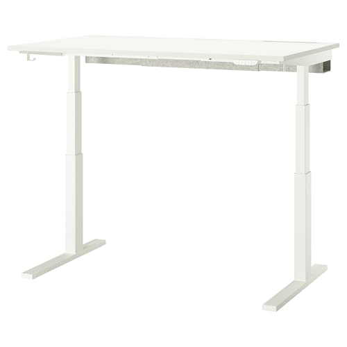ProTuning MITTZON Schreibtischsitz/Ständer, 140x80 cm, elektrisch weiß von ProTuning