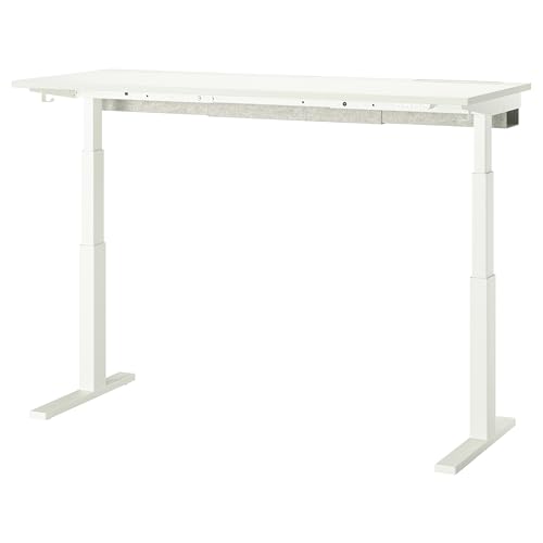 ProTuning MITTZON Schreibtischsitz/Ständer, 160 x 60 cm, elektrisch weiß von ProTuning