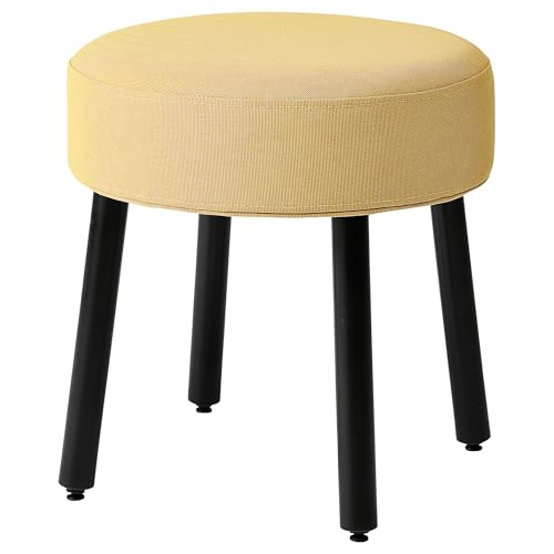 ProTuning MÖRTFORS Pouf, Diseröd dunkelgelb, 47x47 cm von ProTuning