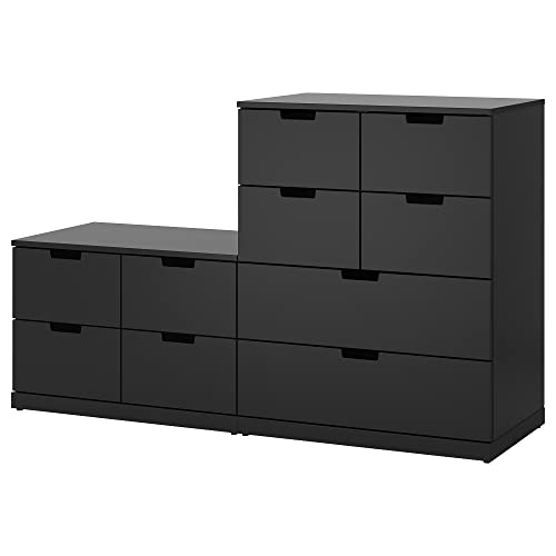 ProTuning NORDLI Kommode mit 10 Schubladen, 160x99 cm, anthrazit von ProTuning