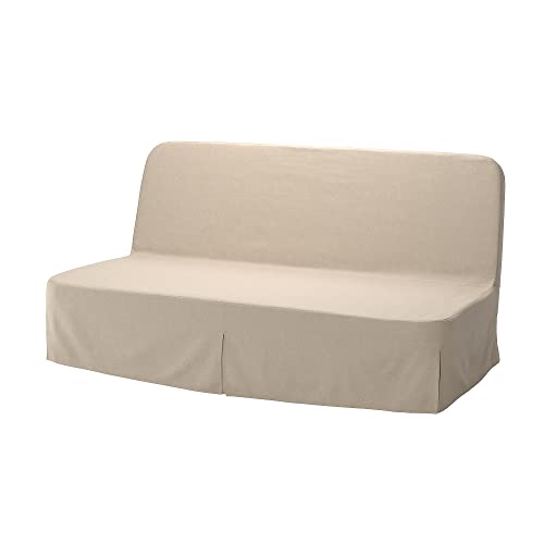 ProTuning NYHAMN 3-Sitzer Schlafsofa mit Taschenfederkernmatratze/Naggen Beige von ProTuning