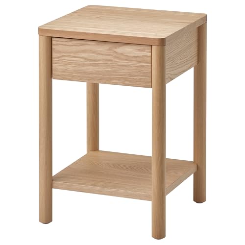 ProTuning Nachttisch TONSTAD 40x40x59 cm, Eichenfurnier von ProTuning
