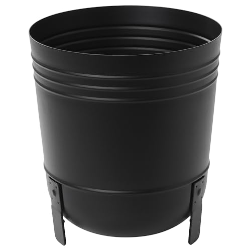 ProTuning PÄRLRÖNN Pflanzkübel In/Outdoor/Schwarz, 24 cm von ProTuning