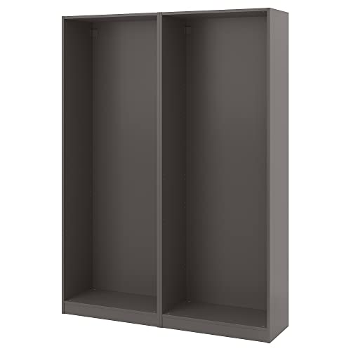 ProTuning PAX 2 Garderobenrahmen, 150x35x201 cm, Dunkelgrau von ProTuning