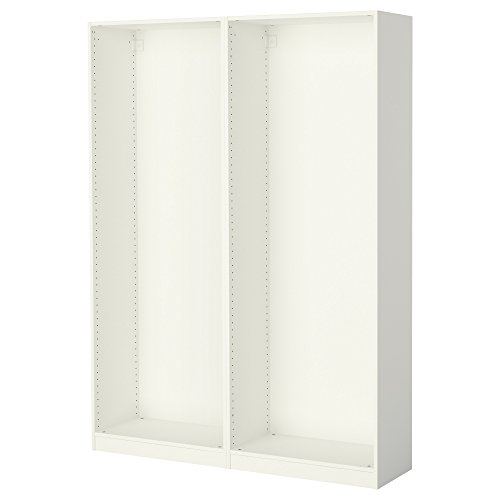 ProTuning PAX 2 Garderobenrahmen, 150x35x201 cm, weiß von ProTuning