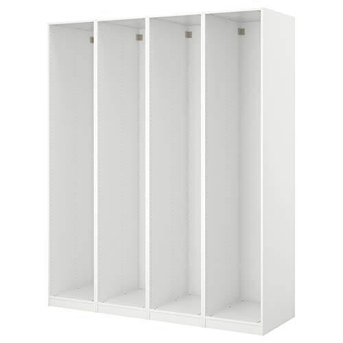 ProTuning PAX 4 Garderobenrahmen 200x35x201 cm weiß von ProTuning