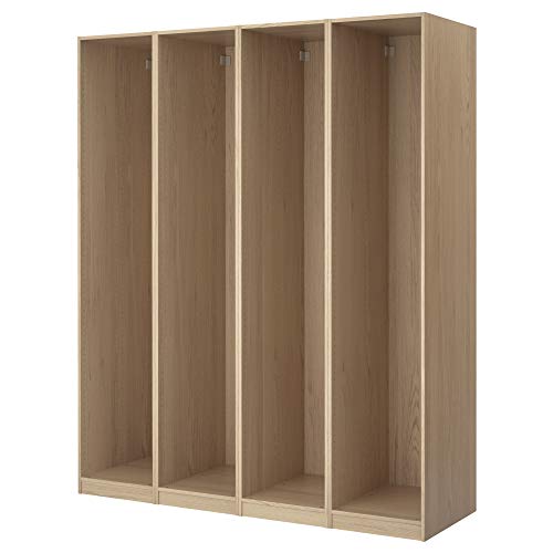 ProTuning PAX 4 Garderobenrahmen 200x58x236 cm Eiche weiß gebeizt von ProTuning