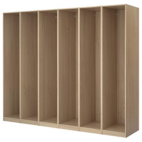 ProTuning PAX 6 Garderobenrahmen 300x58x236 cm Eiche weiß gebeizt von ProTuning
