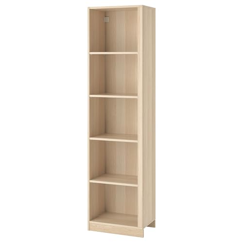 ProTuning PAX Eckschrank mit 4 Einlegeböden, 53x35x201 cm, weiß gebeizte Eiche Optik von ProTuning