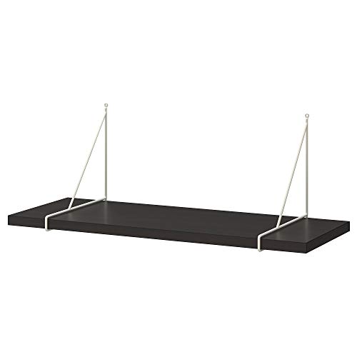 ProTuning PERSHULT/BERGSHULT Wandregal 80x30cm braun-schwarz/weiß von ProTuning