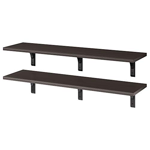 ProTuning RAMSHULT/BERGSHULT Wandregal Kombination, 120x30cm, braun-schwarz von ProTuning