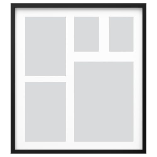 ProTuning RÖDALM Rahmen für 5 Bilder, 64x71 cm, schwarz von ProTuning