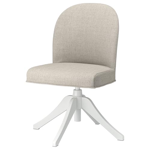 ProTuning ROSENTORP Drehstuhl, Weiß/Kilanda Beige von ProTuning