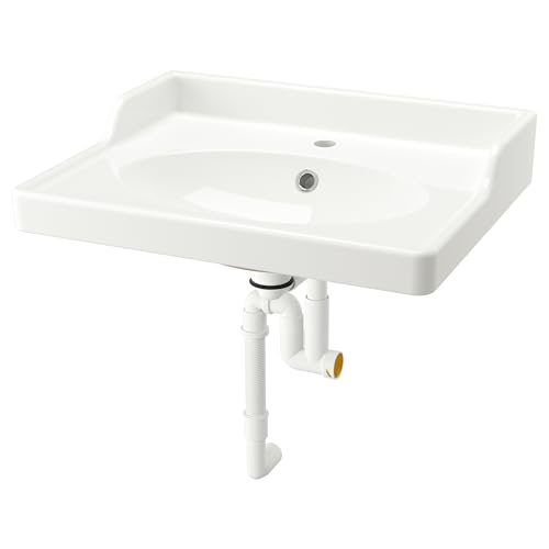 ProTuning RUTSJÖN Waschtisch mit Wasserfalle 62x49 cm weiß von ProTuning
