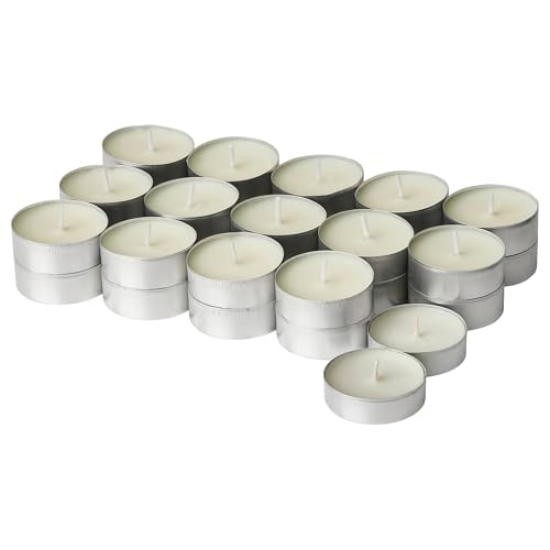 ProTuning SILKESTRÄD Duft-Teelicht, Tau & Moos/Off-White, 3,5 Stunden von ProTuning