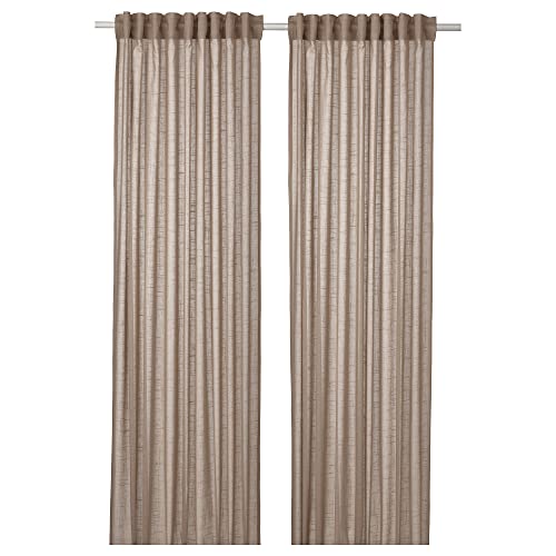 ProTuning SILVERLÖNN Gardinen 1 Paar 145x300 cm beige von ProTuning