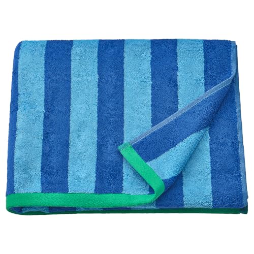 ProTuning SLÅNHÖSTMAL Badetuch hellblau/hellblau gestreift 70x140 cm von ProTuning