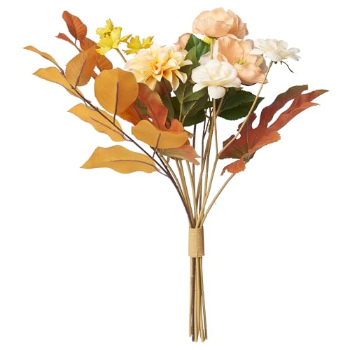 ProTuning SMYCKA Künstlicher Blumenstrauß 41cm In/Outdoor Orange/Gelb von ProTuning