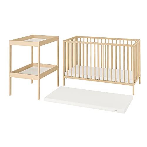 ProTuning SNIGLAR 3-teiliges Babymöbel-Set, Buche von ProTuning