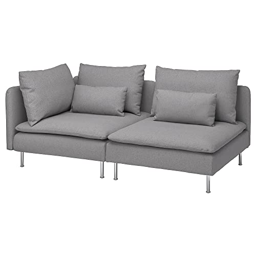 ProTuning SÖDERHAMN 3-Sitzer-Sofa mit offenem Ende/Tonerud grau von ProTuning