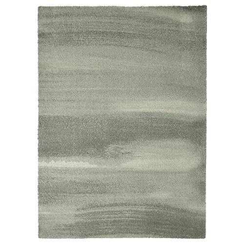 ProTuning SÖNDERÖD Teppich Hochflor 170x240cm Hellgrau-Grün von ProTuning