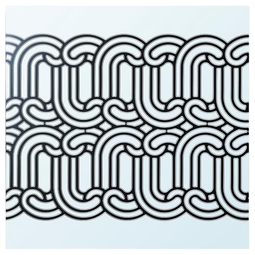ProTuning SÖTRÖNN Dekospiegel, 40x40 cm, gemustert/schwarz von ProTuning