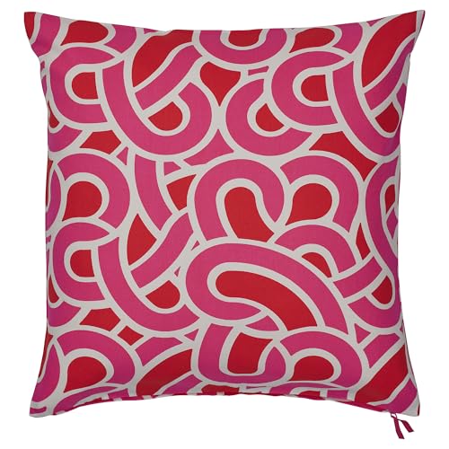 ProTuning SÖTRÖNN Kissenbezug 50x50 cm Hellrosa/Rot von ProTuning