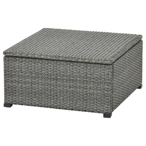 ProTuning SOLLERÖN Hocker/Bank Outdoor/Indoor 62x62x32cm Dunkelgrau Modulares Sofa von ProTuning