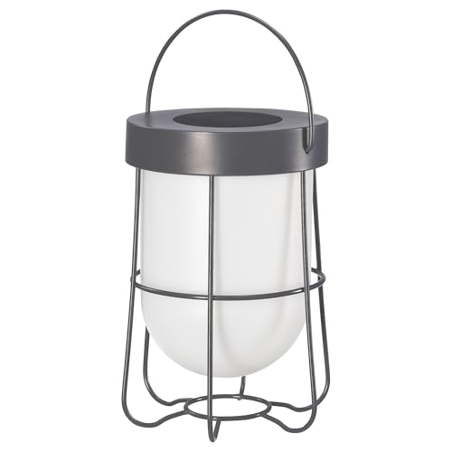 ProTuning SOLVINDEN Tischleuchte, solarbetrieben, grau, 18 cm von ProTuning