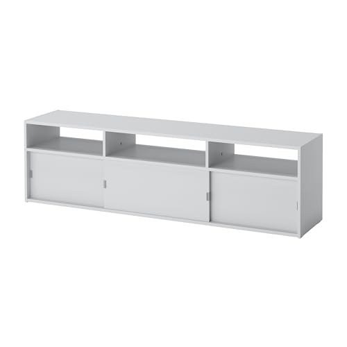 ProTuning SPIKSMED TV-Bank, Hellgrau, 155x32x44cm von ProTuning
