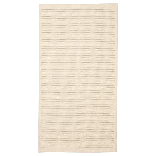 ProTuning STARREKLINTE Teppich Flachgewebe 80x150 cm natur/hellgrün von ProTuning