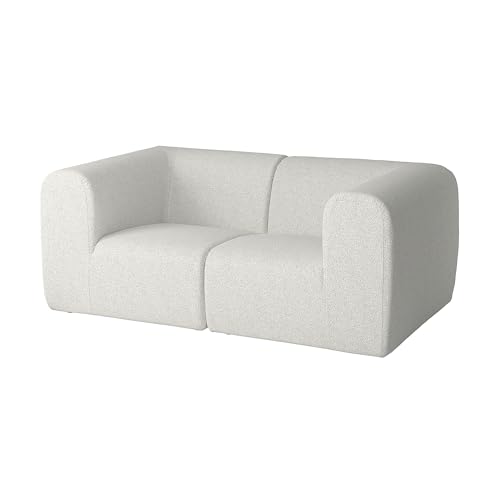 ProTuning STOCKHOLM 2025 2-Sitzer Sofa, Djurmo grau/weiß von ProTuning