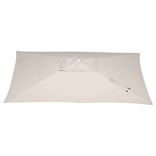ProTuning SVALÖN Sonnenschirm Baldachin 300x200cm hellgrau-beige von ProTuning