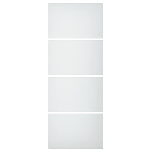 ProTuning SVARTISDAL 4 Paneele für Schiebetürrahmen, 75 x 201 cm, weißer Papiereffekt von ProTuning