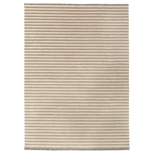 ProTuning TÅGSPÅR Teppich Hochflor 170x240 cm Weiß/Beige von ProTuning