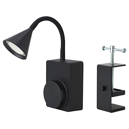 ProTuning TÅGVIRKE LED Strahler und Klemme, batteriebetrieben außen/dimmbar schwarz von ProTuning