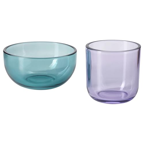 ProTuning TALLTITA Teelichthalter, 2er Set, blau/flieder von ProTuning