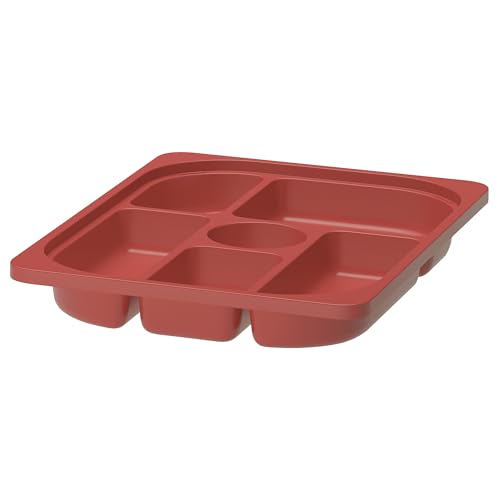 ProTuning TROFAST Ablageschale mit Fächern, rot, 42x30x5 cm von ProTuning