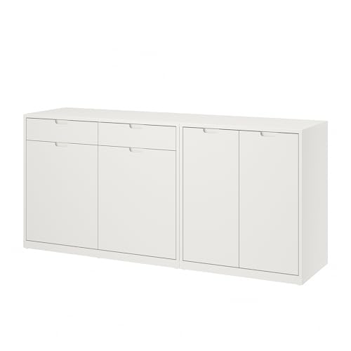 ProTuning Tonstad Aufbewahrungskombination, gebrochenes Weiß, 201 x 47 x 91 cm von ProTuning