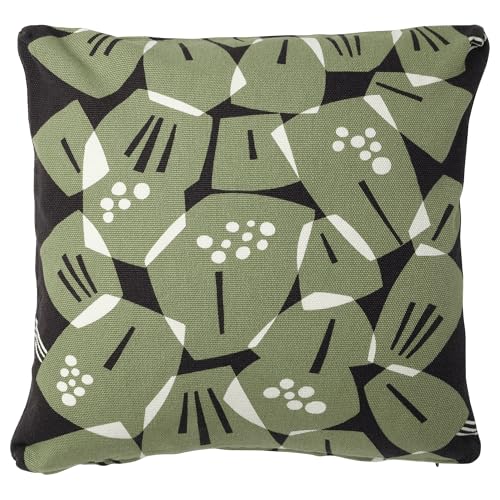 ProTuning UNDERBLOMMA Kissenbezug 50x50 cm schwarz/graugrün von ProTuning